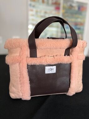 UGG Shearling Sheep Skin leather handbag